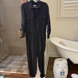 Thread & Supply Charcoal Jumpsuit